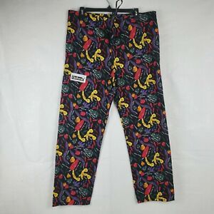 NWOT Chefwear Unisex Ultimate Cotton Baggy Chef Pants Chili Pepper S Drawstring