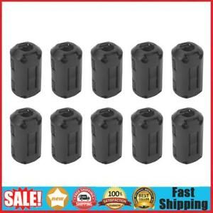 10x 5mm Clip-on Ferrite Ring Core Ferrite Bead Choke EMI Filter Cable Clip