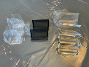 8 Clear Plastic Acrylic &amp; 2 Mesh Desktop Business Card Holders