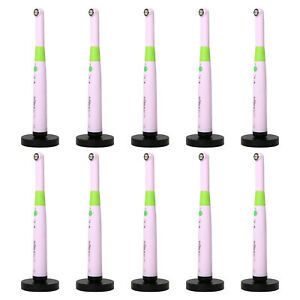 10 packs Dental Cordless Curing Light Lamp 1200mW 360 Rotate XLite II f3+