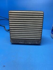 Vintage General Electric External 2-way Radio Speaker With Mount