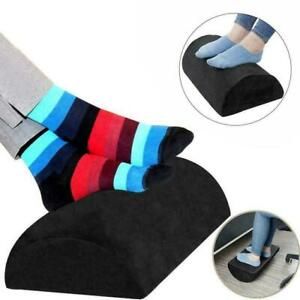 Ergonomic Office Under Desk Foot Rest Memory Foam Footrest C8T3. J2L7