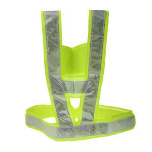 Safety Vest Reflective Stripes Signal Clothing Suitable for Night Hikes