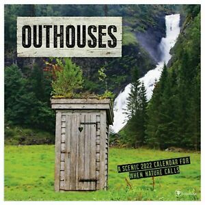 TF Publishing Outhouses 2022 Wall Calendar w