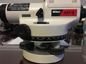 Nikon  AP-8 Automatic Level  Circle 360 / Case