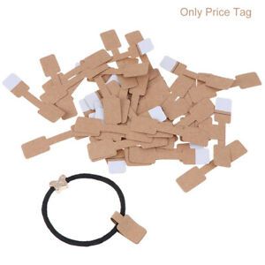 10pcs For Clothing Self  Paper Quadrate Blank Stationery Price Tag Shoes