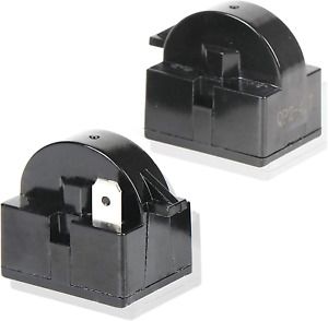 Reyhoar 2 Pcs QP2-4.7/ QP2-4R7 4.7 Ohm Refrigerator PTC Start/Starter Relay  Par