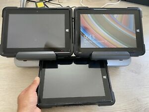 3 Partner Tech EM-300 Microsoft POS tablets, 2 table top docks , with power cord