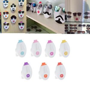 Eyewear Display Holder Rack Tabletop Eyeglass Collections Face Shaped Design