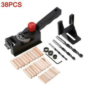 38PCS/Set Punch Locator 10 Hole Woodworking Punching Positioning Fixture K0U0