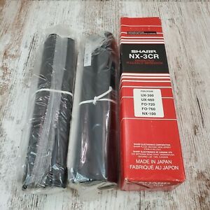 Genuine Sharp OEM NX-3CR Fax Imaging Film New Sealed Rolls in Open Box