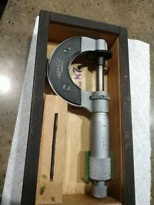 Fowler Disc Micrometer 0-1&#034; Measuring Range 0.0001&#034;