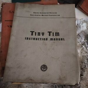 Original Instruction Manual ~ Tiny Tim Engine Generator L-61 L-121 Owner Service