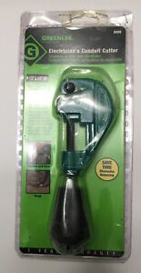 Greenlee 8600 Conduit Cutter Length fully open: 8 1/4&#039; (210 mm). New Old stock!