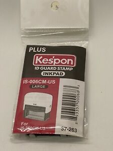 PLUS STATIONARY CORPORATION KESPON GUARD YOUR ID STAMP INKPAD