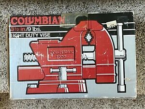 Columbian 3/12 Inch - 9 lbs Light Duty Vise