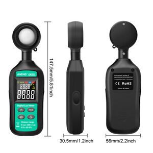 4 Digit Portable Handheld Light Meter LCD Screen Digital Luxmeter Factory