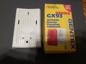 GX93-W GENTEX MINI HORN piezo alarm siren 12 24 vdc single gang