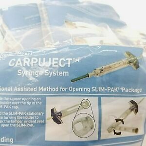 CARPUJECT Syringe System 10 Cartridge Injector Holders Sealed Package No.2049-02
