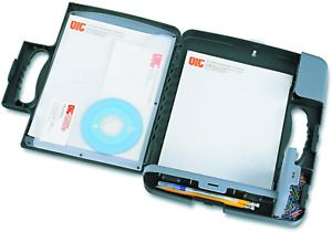 Officemate Portable Clipboard Storage Case, Charcoal 83301