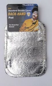 TILLMAN 550 Standard Double Layer BACK-HAND Pad Brand New Pack Of 6 Free Ship