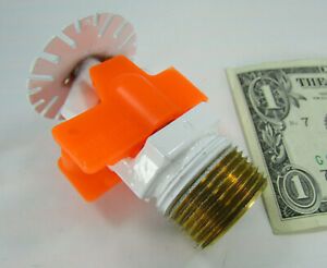 Tyco Fire Sprinkler Heads White Pendent EC-11 3MM, 3/4&#034; NPT 518934155 TY5237