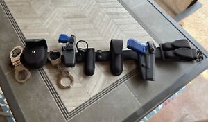 police nylon duty belt