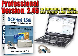 NOTEBOOK + DCPrint PRO 150i Card Software BUNDLE  for Datacard (private listing)