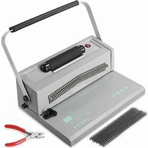 OFFNOVA IM·Pulse Spiral Coil Binding Machine, Manual Round Hole Punch Binder wit