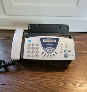 Brother FAX-575 Personal Fax with Phone and Copier - Tested &amp; Working - See Pics