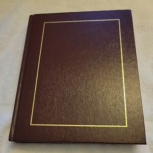 National Brand 300 Page Ledger Book Nice Brown Book Looking Cover. unused inside