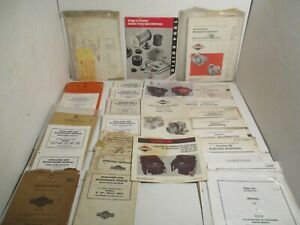 26 - Briggs &amp; Stratton Repair Book Manuals Owners Shop Operator&#039;s Engine Dealer