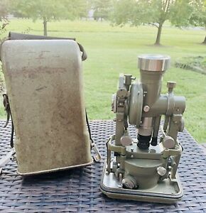 Kern Aarau Swiss DKM2 Theodolite With Case- Used - Surveyors Transit