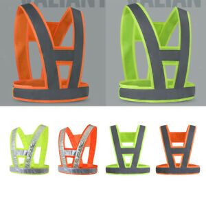 High Visibility Reflective Safety Vest with Reflective Strips - Adjustable