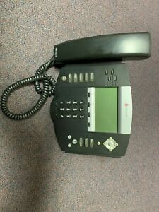 [5] Polycom Soundpoint IP 550 SPV Phones - Black in Good Condition