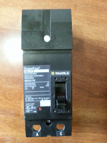 &#034;new&#034; square d qba221752 175 amp 2 pole 240 volt circuit breaker for sale