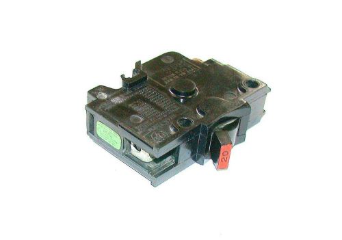 Federal pacific  20  amp  single pole circuit breaker 120/240 v  na120 (2 avail) for sale