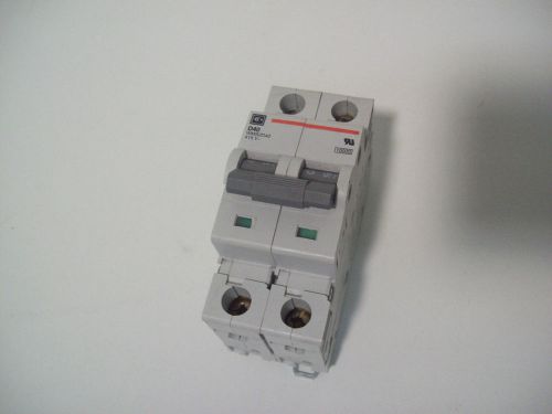 Cutler hammer wms2d40 415v 40a 2-pole circuit breaker - free shipping!!! for sale