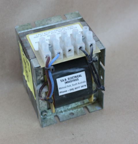 Tad electrical ind 37985 primary 50hz 415v secondary 150va 240v transormer for sale