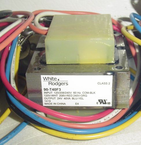 New~~ white-rodgers 90-t40f3 transformer,24v output for sale