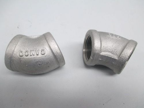 Lot 2 new camco 304 elbow conduit fitting 45 deg 1in d240697 for sale