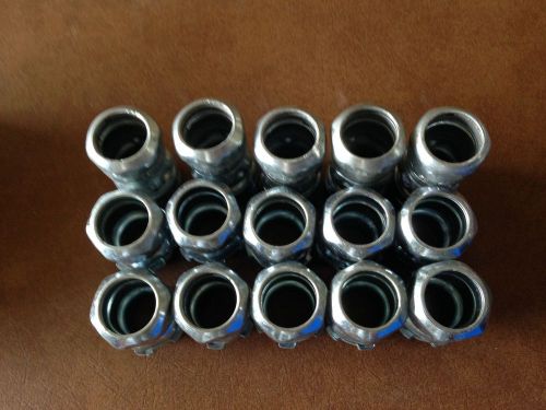 (15)  1/2&#034; compression coupling and connectors for sale