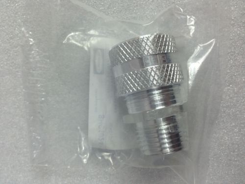 New HUBBELL SHC1024 1/2&#034; STRAIGHT STRAIN RELIEF CORD CONNECTOR  ALUMINUM 5D725