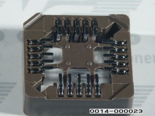 30-pcs conn plcc socket skt 20 pos 1.27mm solder st smd tube plcc-20p-t-smt for sale