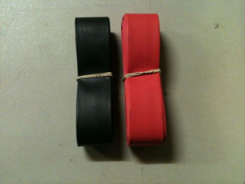 3/4&#034; ID / 20mm ThermOsleeve RED/BLACK Polyolefin 2:1 Heat Shrink tubing-10&#039;each