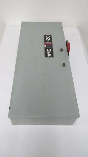 GENERAL ELECTRIC TH3364J 11 200A 600V-AC 3P FUSIBLE DISCONNECT SWITCH B470439