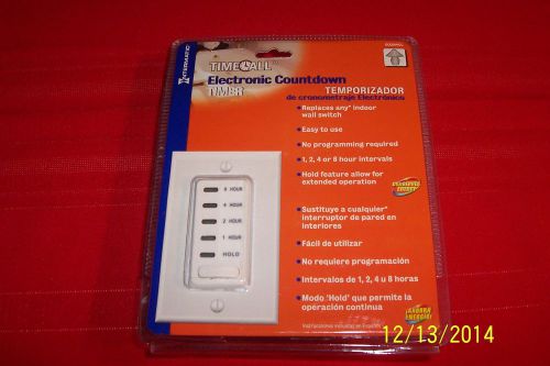 Intermatic Electronic Countdown Timer EI220WCL in Ivory Conserves Energy NEW