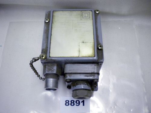 (8891) Square D Pressure Switch 9012-GEW-22