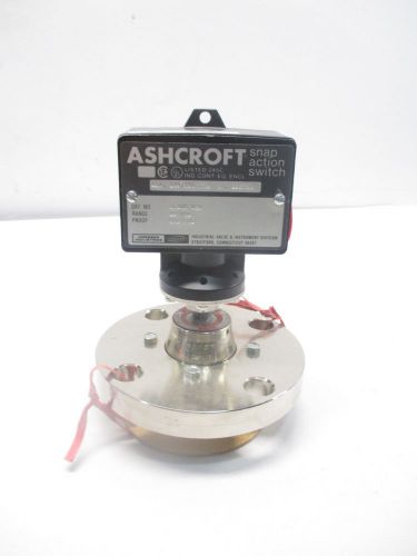 New ashcroft b424b xcg 15psi 500psi 125/250v-ac 15a amp pressure switch d478679 for sale