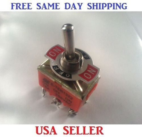 ~ Double Pole Double Throw ~ on-off-on  (Atv / Boat / Auto) ~ Rocker Switch DPDT
